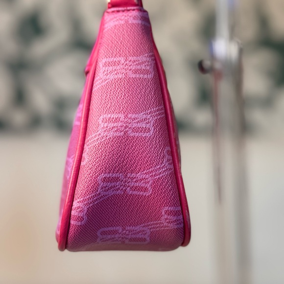 Balenciaga RARE 90s Pink Shoulder Bag EUC - Picture 4 of 15